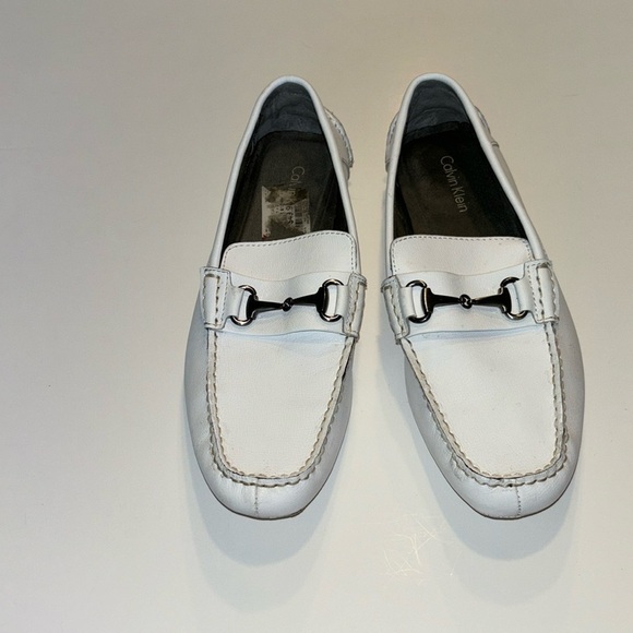 Calvin Klein “Matthew” Men’s Leather Driver Moccasins Size 9.5M main image 5
